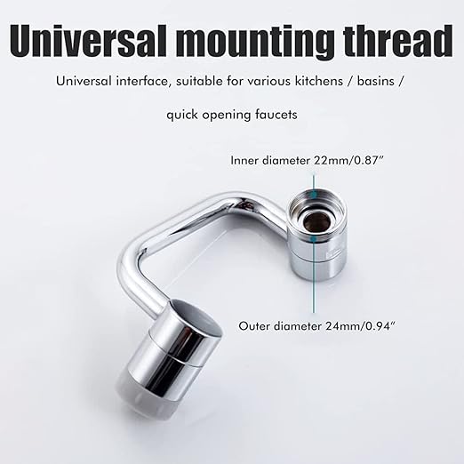 Rotating Faucet Extender